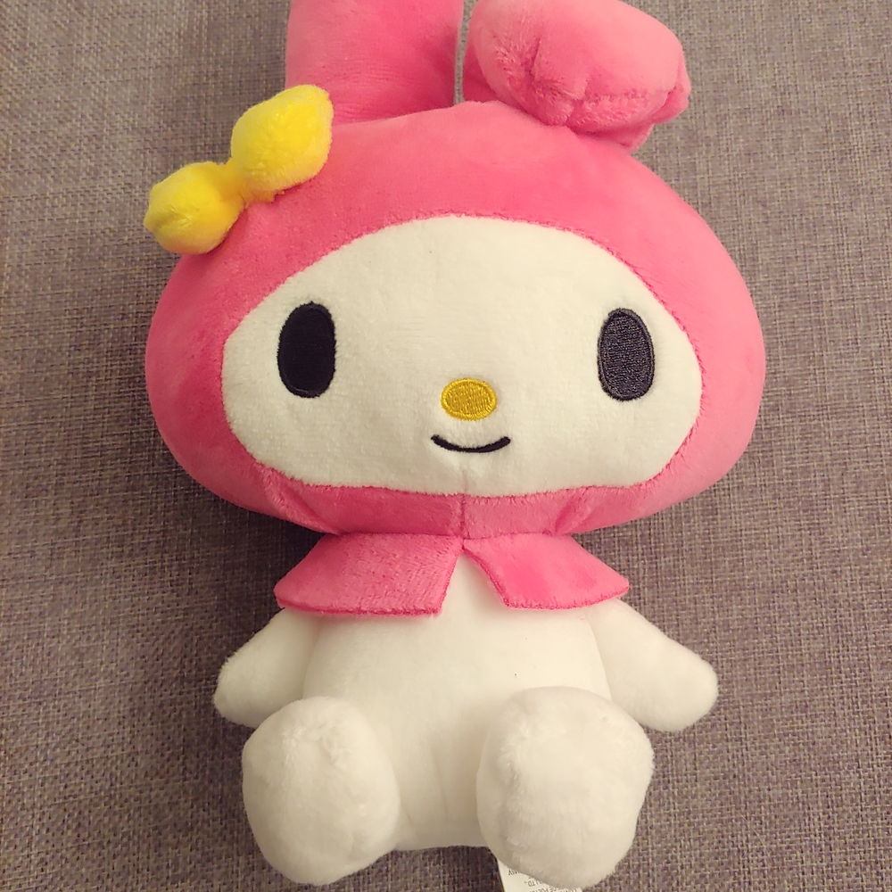 Sanrio Hello Kitty My Melody Plush Stuffed Animal.